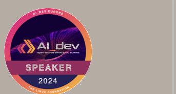 Speaker, AI_dev Europe 2024