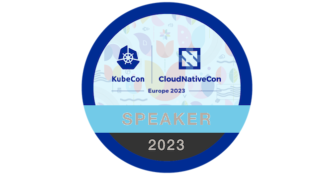 Speaker, KubeCon Europe 2023