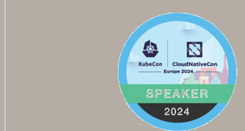 Speaker, KubeCon Europe 2024